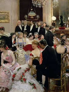 La Serata, c.1880 da Jean Beraud